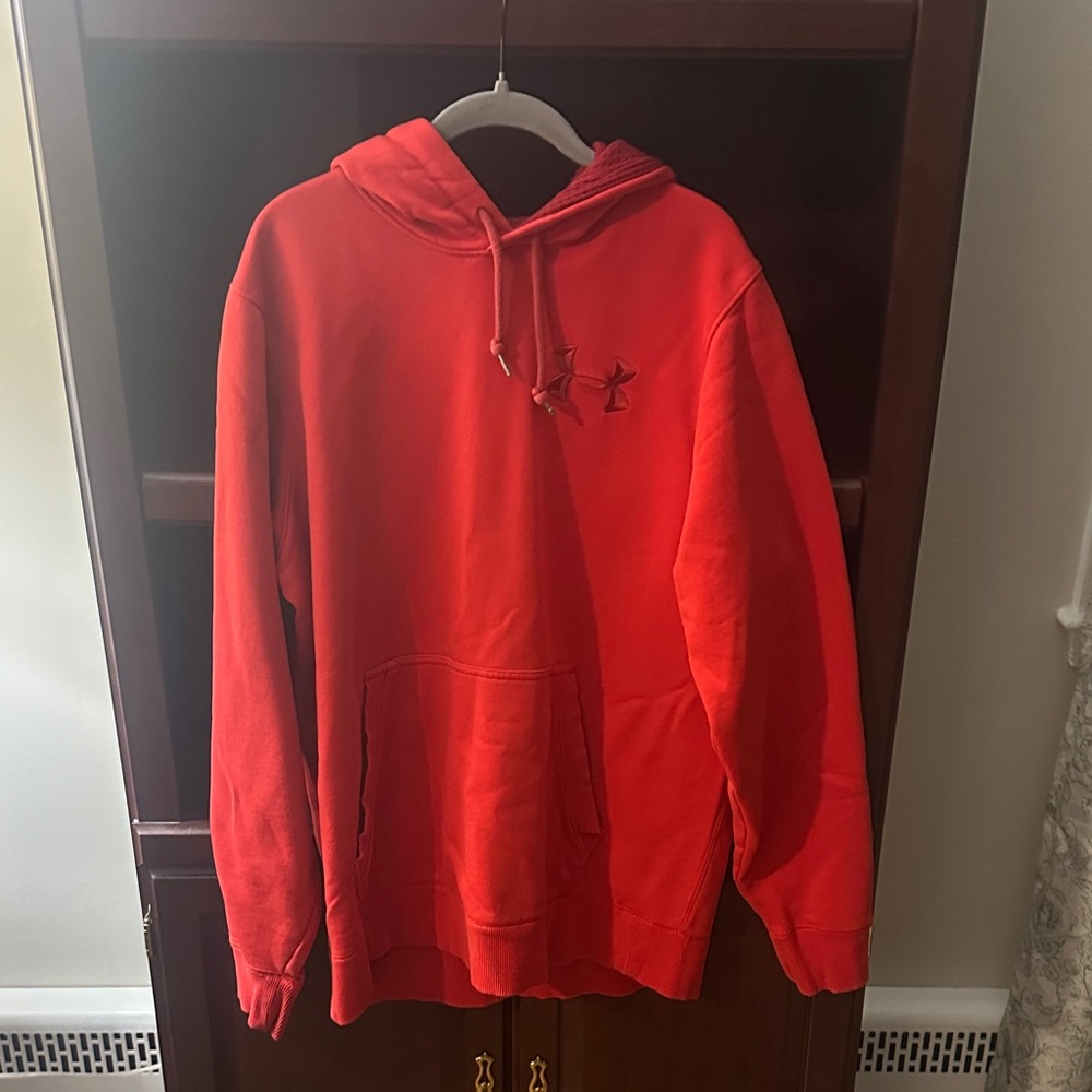 Under Armour Men's Vibrant Red Hoodie
